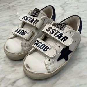 Golden Goose Kids’ Old School Sneaker Size 21EU